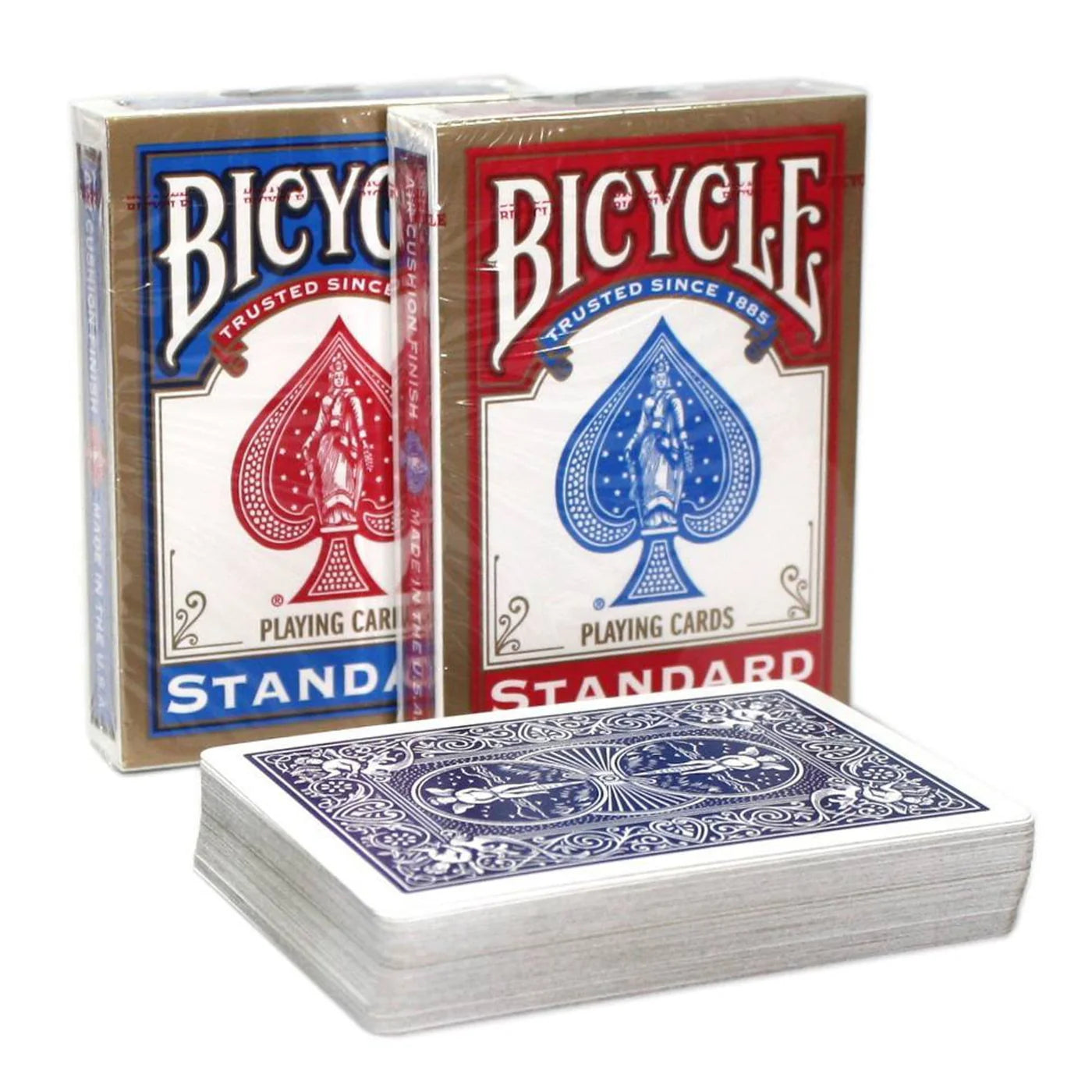 Spēļu kārtis Bicycle Standard sarkanas/zilas