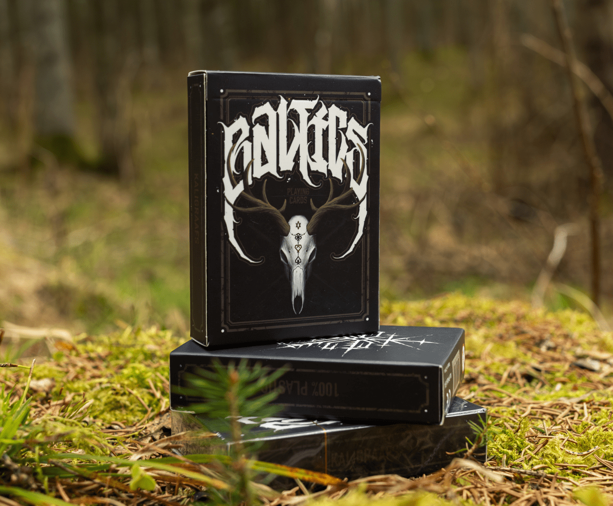Plastikāta spēļu kārtis Baltics