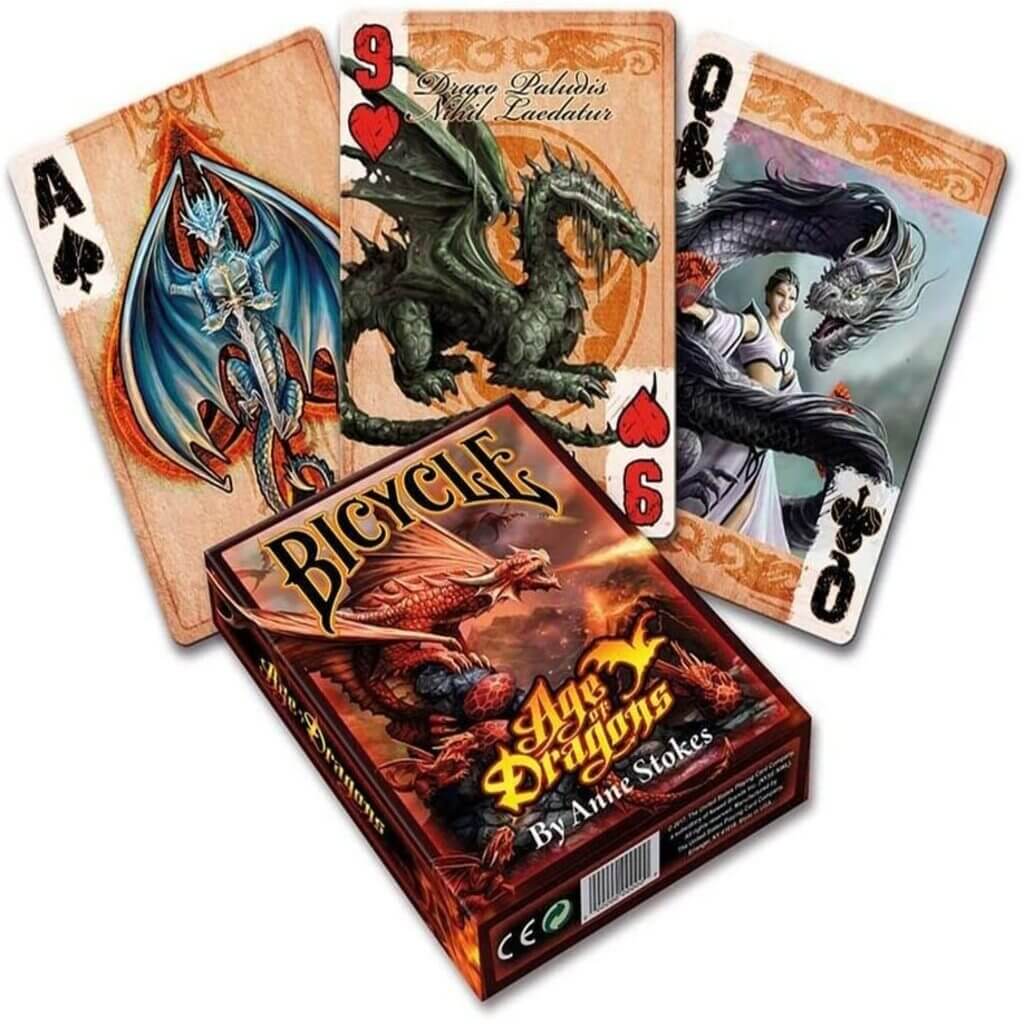 Spēļu kārtis Bicycle Age of Dragons